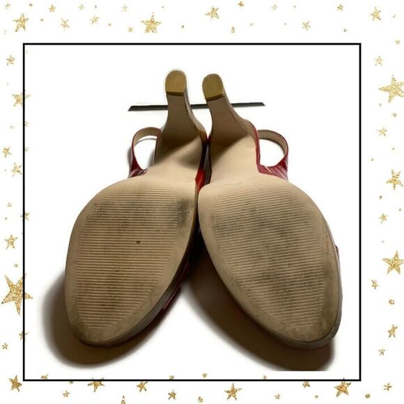 Yellow Box Red Patent "Taste" Heels 7.5 - Picture 5 of 5